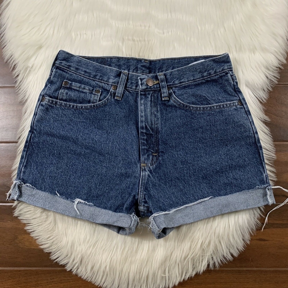 Wrangler Custom Cut Off Denim Jean Shorts